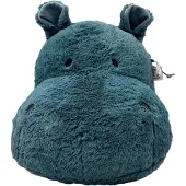 Label Wanddecoratie Hippo Harvey Blue