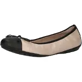 Caprice Ballerina beige / zwart