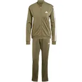 Adidas Trainingspak 'Dayready' olijfgroen / wit