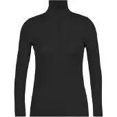 Icebreaker Ondershirt Women 175 Everyday LS Half Zip Black-XL
