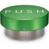 Clockwork Espresso Klokwerk Espresso Push Tamper 58,5 mm groen