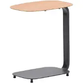 Garden Impressions Lucca laptop tafel 45x30xh51cm carbon black light teaklook