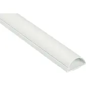 D-Line Kabelgoot Zelfklevend Halfrond 50x25mm 1,5m Wit