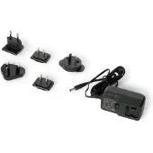 Evoko externe voeding voor een alternatieve stroomtoevoer van Naso (37ERM2001), AC-DC adapter met 12 V DC, maximaal 1.25A, inclusief Duitse Schuko-stekker (ENX1014)
