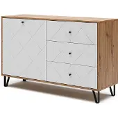 Vicco Nizza Dressoir – 40 x 78 cm Artisanaal eiken