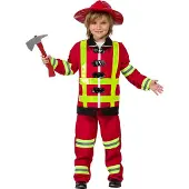 Boland - Kostuum Brandweerman Sullivan (3-4 jr) - Kinderen - Brandweerman -