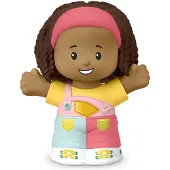 Fisher-Price Little People Girl in Overalls