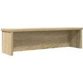 vidaXL Keukenrek stapelbaar 50x15x16 cm bewerkt hout sonoma eikenkleur