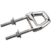 Sea-dog Line Twin Shank Bow Eye Adapter Zilver
