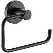 Plieger Vigo Wc Rolhouder – Toiletrolhouder Zonder Klep – Met Schroeven – 10 jaar garantie – Mat zwart