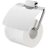 Geesa Toiletrolhouder Topaz Met Klep Chroom
