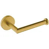 Boss & Wessing Toiletrolhouder BWS Antonia Met Vaste Arm Geborsteld Messing