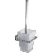 Sanilux Sanix Square toiletborstelhouder chroom