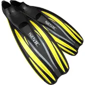Seac Sub F100 Pro Diving Fins Geel EU 44-45