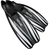 Seac Sub F100 Pro Diving Fins Wit EU 44-45