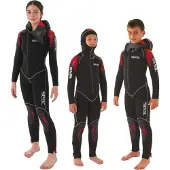 Seac Sub Mlungo First 5 Mm Freediving Wetsuit Zwart 13 Years Kinderen