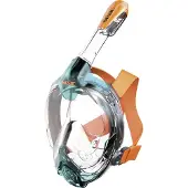 Seac Sub Snorkelmasker - Libera - Blauw/Oranje - - S/M - Duikmaskers