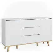 Vicco Nautica Dressoir – 40 x 82 cm Wit