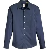 Levi's Overhemd 'Battery Housemark Slim Fit Shirt' donkerblauw