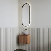 Boss & Wessing Fonteinset | bws leto | walnut | waskom mat grijs