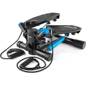 Gymtek Stepper met Display - Inclusief Weerstandsbanden - tot 130 kg - met Stappenteller en Calorieënteller - Fitness, Pilates, Workout - XST500
