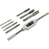 Promat /Tecwerk Machineschroefdraadboorset | DIN 371/376 B universele | M3-M12 | HSS-Co vap. | kunststof cassette - 4000867745