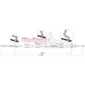 METZGER Trekkabel, parkeerrem 1.KI017