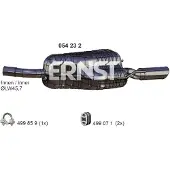 ERNST 054232 Einddemper