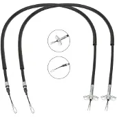 RIDEX 124C1203 Handremkabel