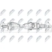 NTY NPW-VV-038 Aandrijfas