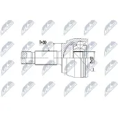 NTY NPZ-ME-025 Homokineet reparatie set, aandrijfas