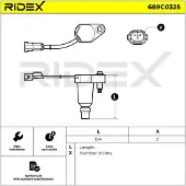 RIDEX 689C0325 Bobine