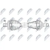 NTY NPW-ME-066 Aandrijfas