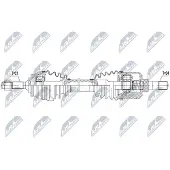 NTY NPW-CT-055 Aandrijfas