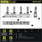 RIDEX 689C0248P Bobine