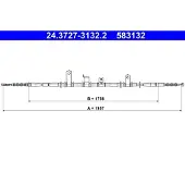 Ate 24.3727-3132.2 Handremkabel