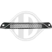Diederichs 3214146 Ventilatiegrille, bumper