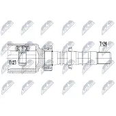 NTY Homokineet reparatie set, aandrijfas NPW-TY-036