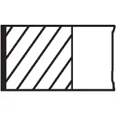 MAHLE ORIGINAL 014 98 V2 Zuigerveerset