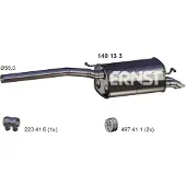 ERNST 140133 Einddemper