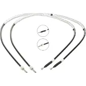 RIDEX 124C1190 Handremkabel