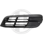 Diederichs 1225243 Ventilatiegrille, bumper