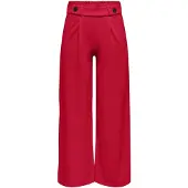 JDY Bandplooibroek 'JDYGEGGO' rood
