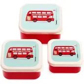 Rex London Snackdoosjes bus (set van 3) -
