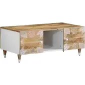 vidaXL Salontafel 100x54x40 cm massief mangohout