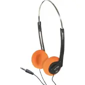 Soundlab lichtgewicht on-ear stereo hoofdtelefoon / oranje - 1,2 meter
