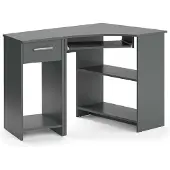 Vicco Odin Hoekbureau – 83 x 76 cm Set met PC-kast Antraciet