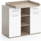 Vicco Leonie Commode – 113 x 109 cm Sonoma