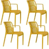 Housecraft living tuinstoel Mante (set van 4)