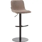 Livin24 Velvet barkruk Jack taupe 60-82 cm